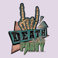 Death Of The Party White Classic Tee | Teevron
