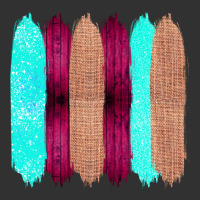 Colored Farm Life Purple Wood Jute Cyan Glitter Brush Strokes Urban Heavy Tee | Teevron