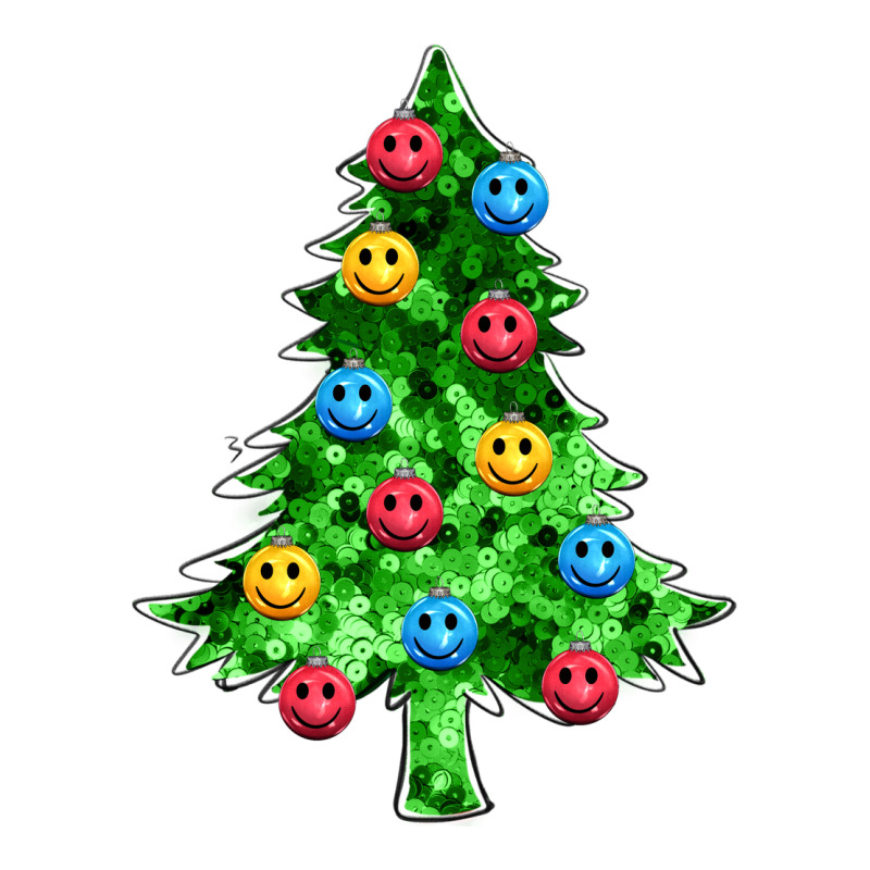 Sequin's Christmas Tree Premium Tee by Zillion Design Studio | Teevron