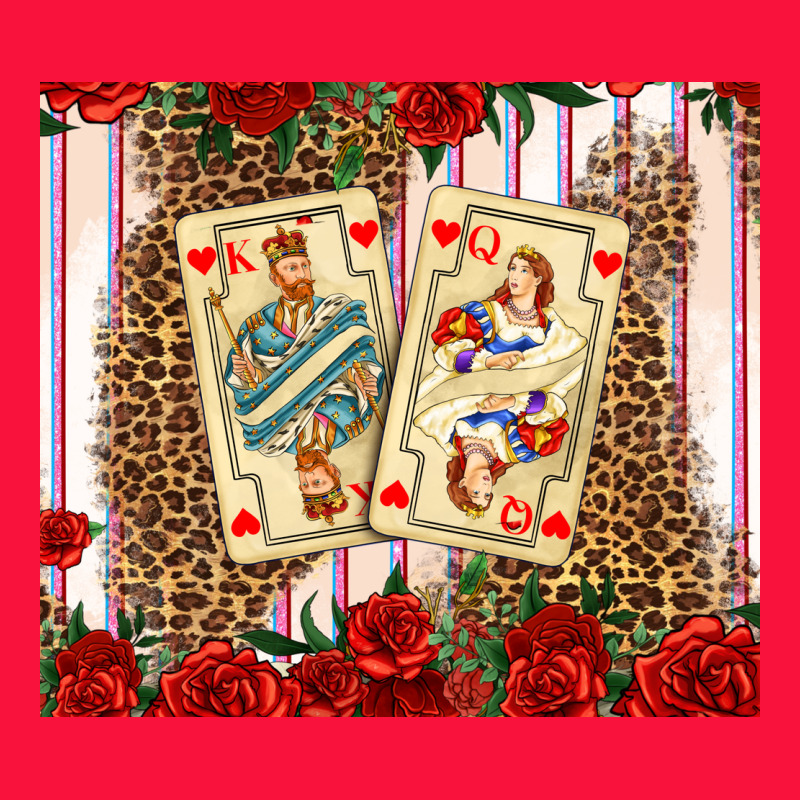 Valentines Day Playing Cards Classic Tee by AdoDesignShop | Teevron