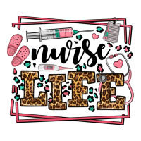 Nurse life leopard frame | Teevron