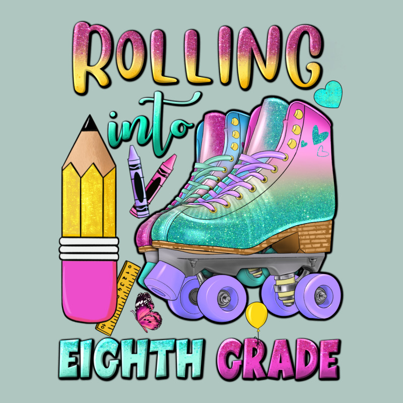 Rolling Into Eighth Grade Premium Sweatshirt by BundleAndBundleShop | Teevron