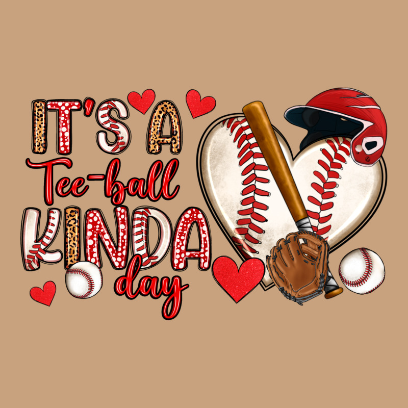 It S A Tee Ball Kinda Day Baseball Vintage Tee by Artiststas | Teevron