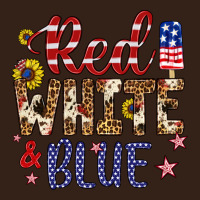 Red White And Blue Heavy Core Tee | Teevron