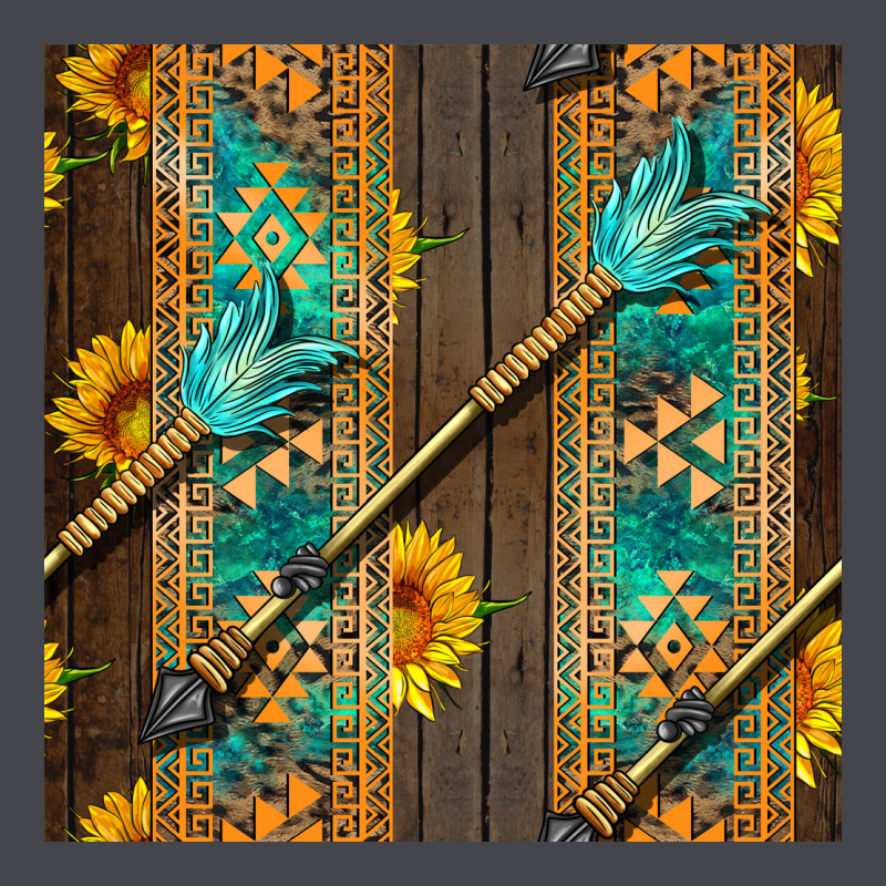 Aztec And Sunflowers Classic Tee by BundleAndBundleShop | Teevron