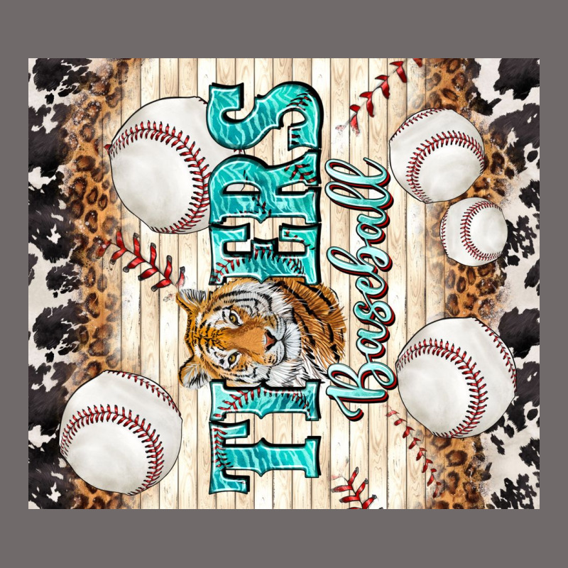 Tigers Baseball With Tiger Urban Hoodie by TumblerDesignByShophia | Teevron