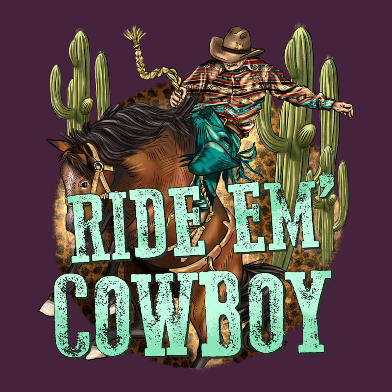 Ride Em Cowboy Premium Tee by texasbilliewilder | Teevron