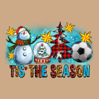 Tis The Season Christmas With Soccer Ball And Snowman Vintage Hoodie | Teevron