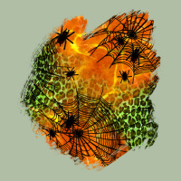 Spider Leopard  Halloween Patch Urban Heavy Tee | Teevron