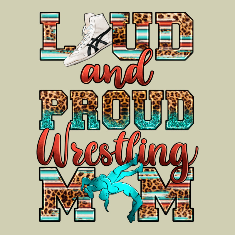 Loud And Proud Wrestling Mom Heavy Core Tee by RanaPortraitStore | Teevron