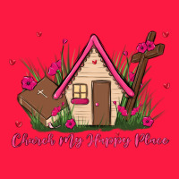 Church Is My Happy Place Zipper Hoodie | Teevron