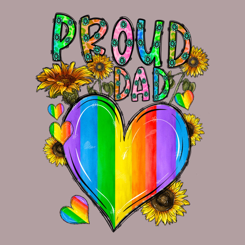 Proud Dad Love Vintage Hoodie by CowhideDigitalArt | Teevron