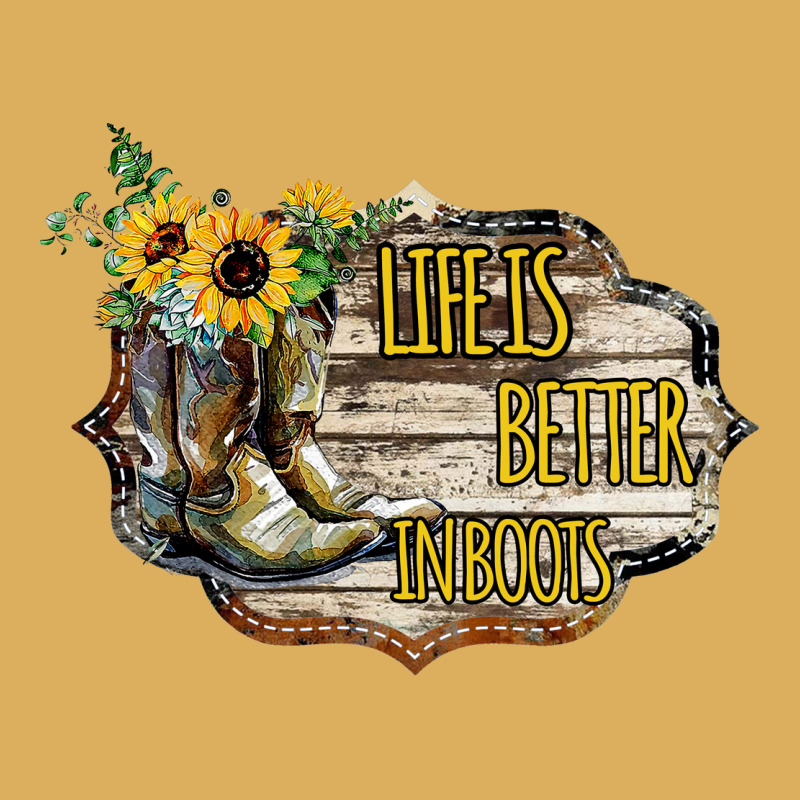 Life Is Better In Boots Premium Hoodie by Bettercallsaul | Teevron