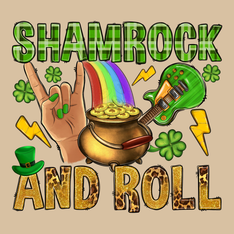 Shamrock And Roll Heavyweight Hoodie by BundleAndBundleShop | Teevron