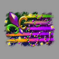 Mardi Gras Flag Vintage Hoodie | Teevron