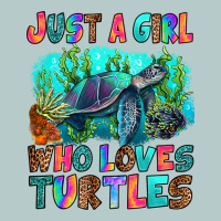 Just A Girl Who Loves Turtles Heavy Core Tee | Teevron