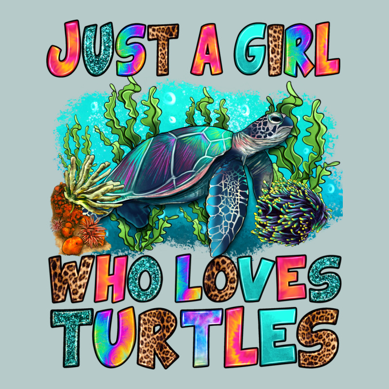 Just A Girl Who Loves Turtles Heavy Core Tee by RanaPortraitStore | Teevron