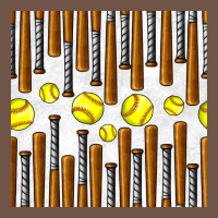 Softball Bat Seamless Pattern Premium Sweatshirt | Teevron