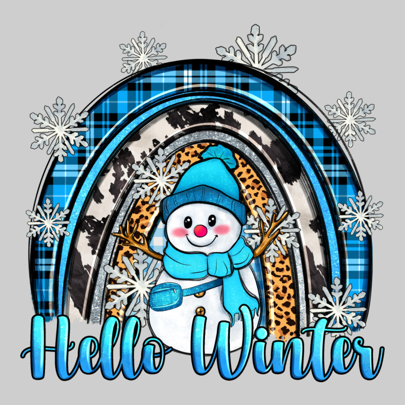 Hello Winter Rainbow Premium Tee by Zillion Design Studio | Teevron