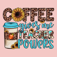 Coffee Gives Me Teacher Powers Urban Heavy Tee | Teevron