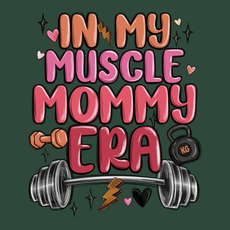 In My Muscle Mommy Era Zipper Hoodie by MaliasSmallBusiness | Teevron