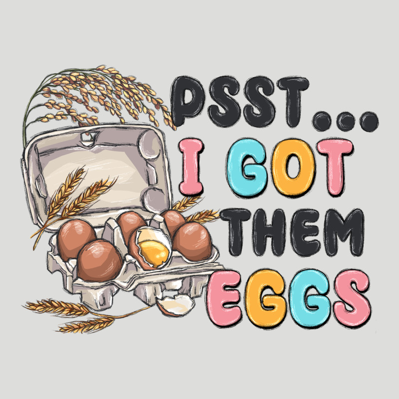 Psst I Got Them Eggs Zipper Hoodie by MaliasSmallBusiness | Teevron
