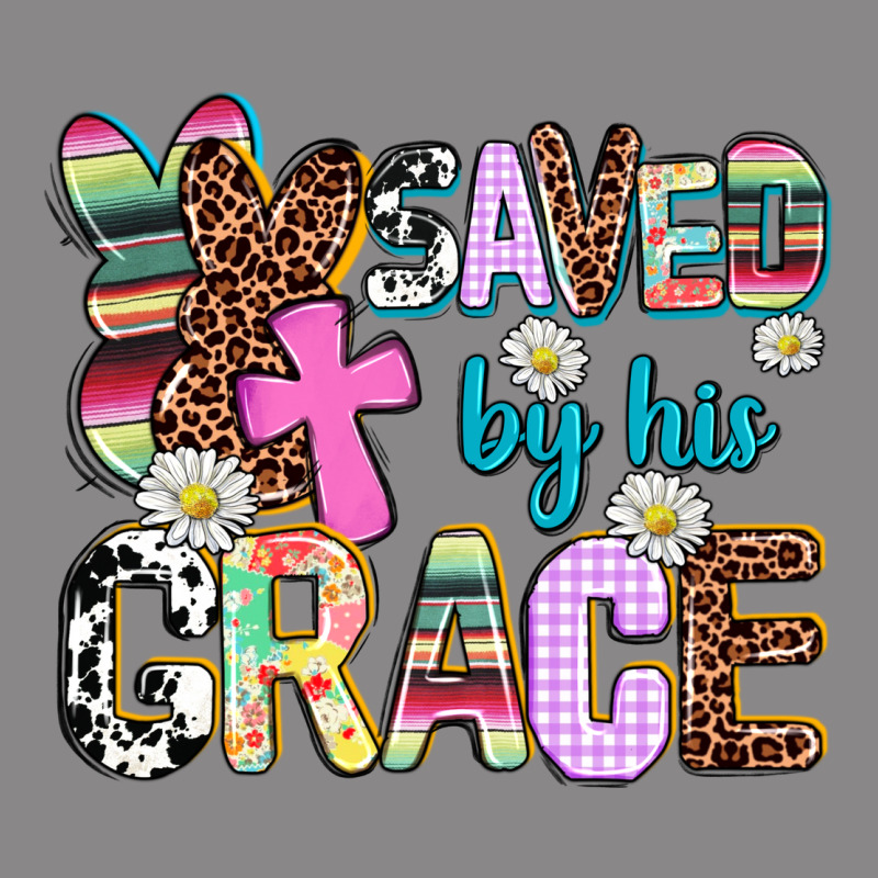 Saved By His Grace Vintage Tee by AdoDesignShop | Teevron