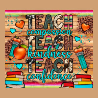 Teach Compassion Kindness Confidence Vintage Tee | Teevron