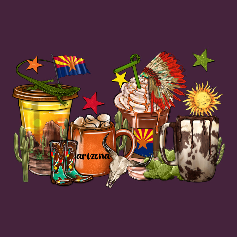 Arizona Coffee Cups Premium Tee by texasbilliewilder | Teevron