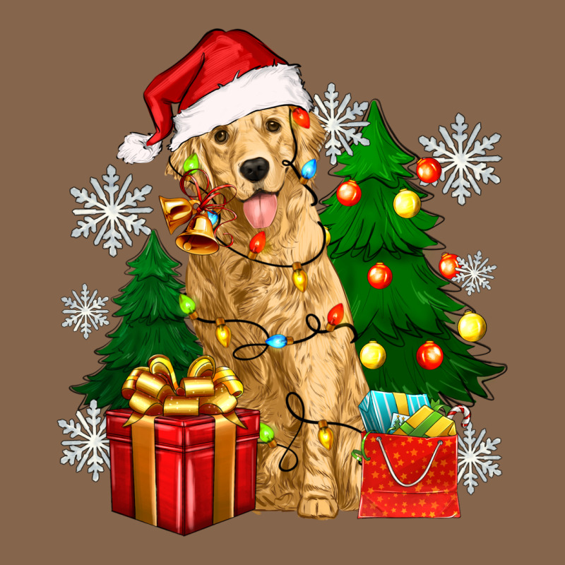 Christmas Golden Dog Premium Tee by Zillion Design Studio | Teevron