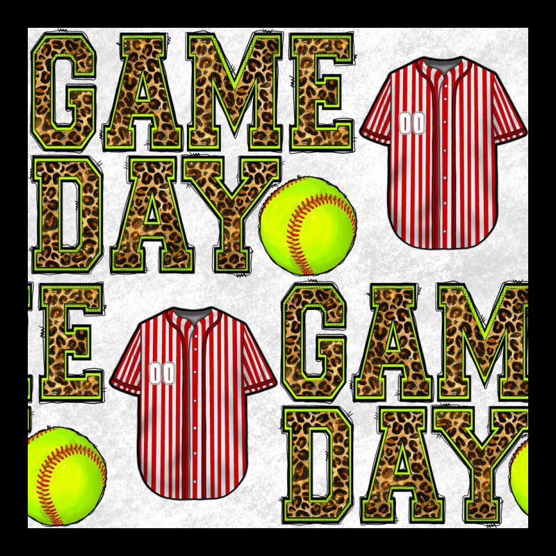 Softball Uniform Game Day Seamless Pattern Premium Sweatshirt by BundleAndBundleShop | Teevron
