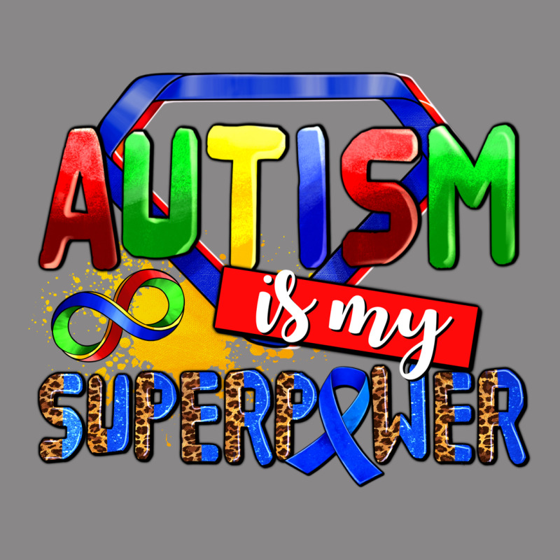 Autism Is My Superpower Vintage Tee by AdoDesignShop | Teevron