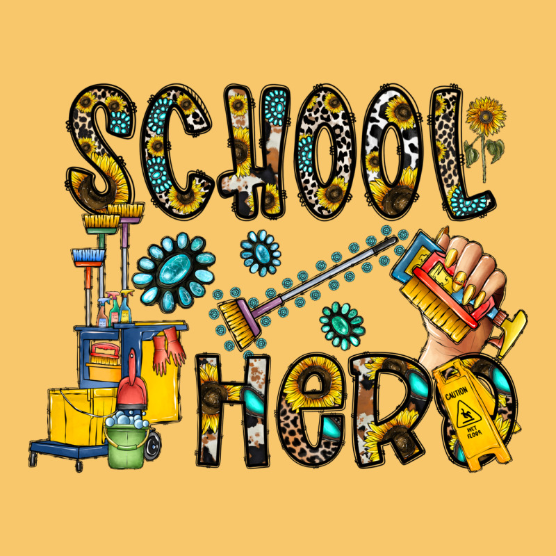 School Hero Vintage Hoodie by CowhideDigitalArt | Teevron