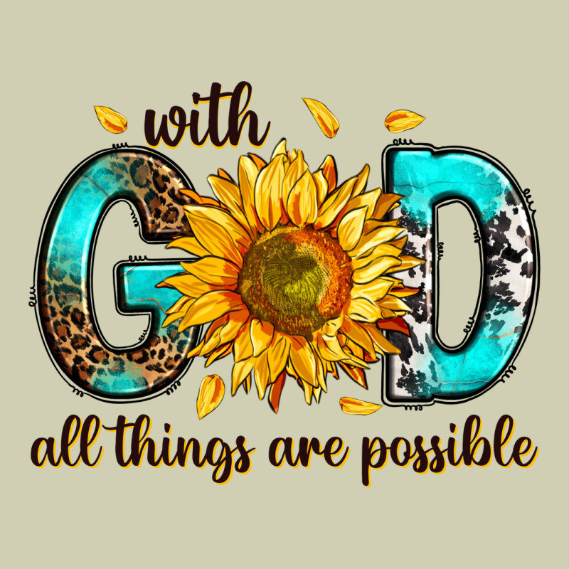With God All Things Possible Heavy Core Tee by RanaPortraitStore | Teevron
