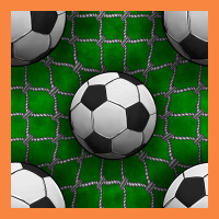 Soccer Ball With Goal Nets Seamless Pattern Premium Sweatshirt | Teevron