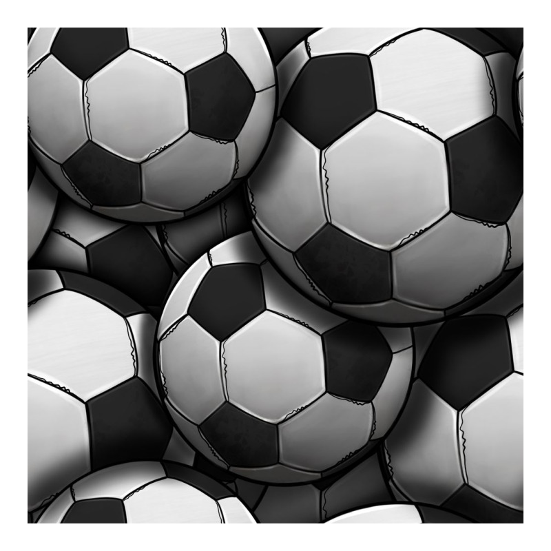 Soccer Seamless Pattern Premium Sweatshirt by BundleAndBundleShop | Teevron