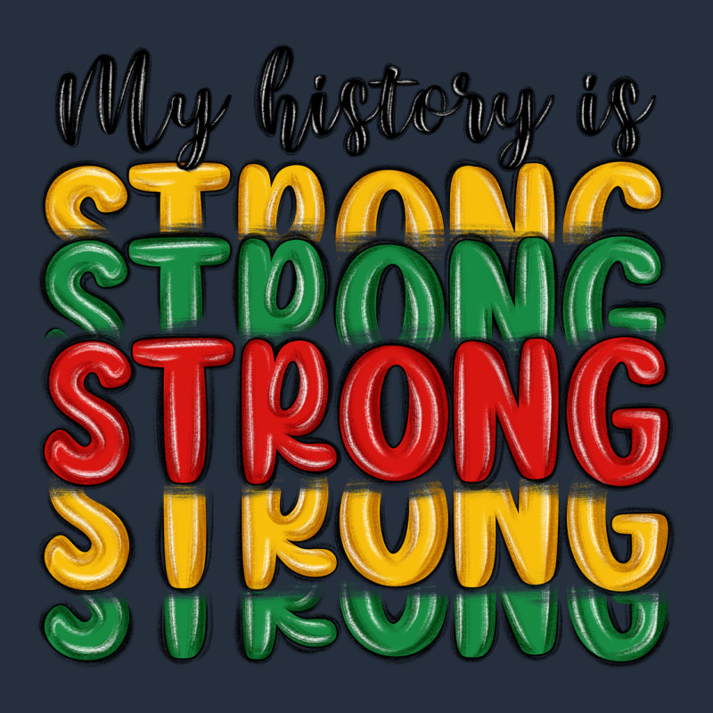 My History Is Strong Zipper Hoodie by MaliasSmallBusiness | Teevron