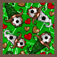 Soccer Gnomes And Hearts Seamless Pattern Premium Sweatshirt | Teevron