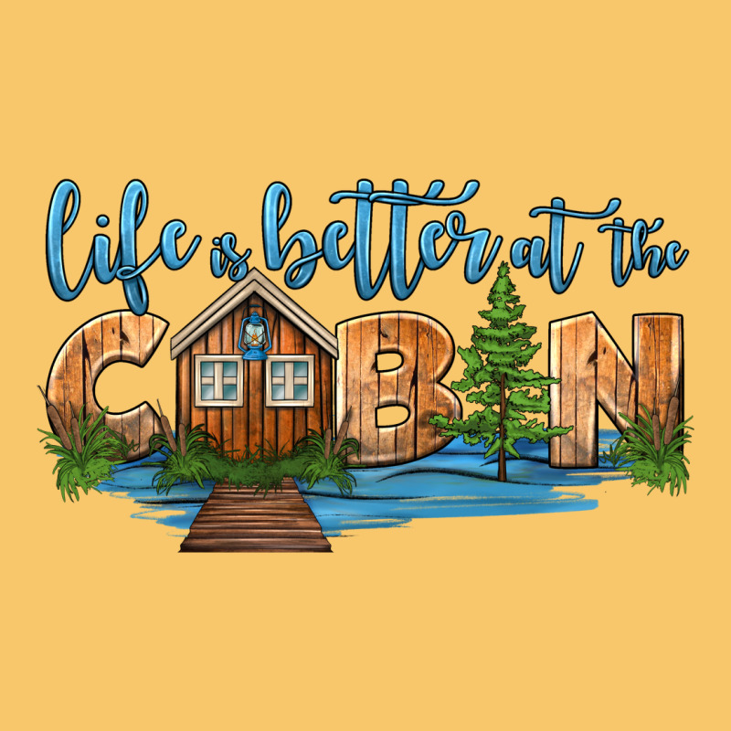 Life Is Better At The Cabin Vintage Hoodie by HRA Design Shop | Teevron