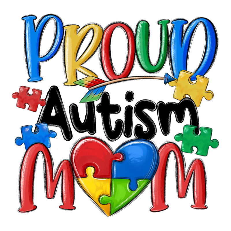 Proud Autism Mom Zipper Hoodie by MaliasSmallBusiness | Teevron