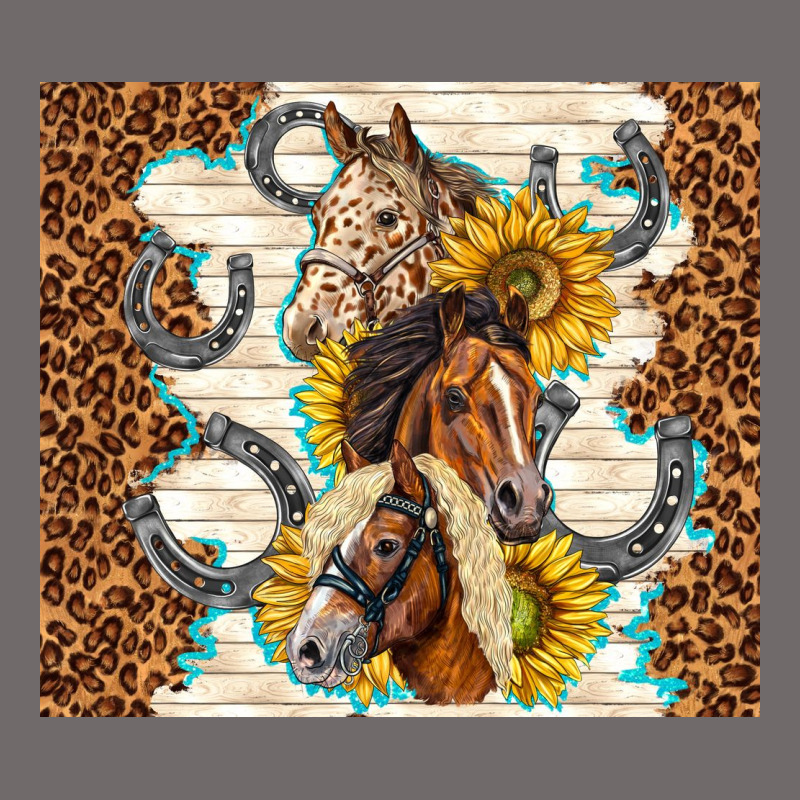 Horses With Sunflowers Urban Hoodie by TumblerDesignByShophia | Teevron