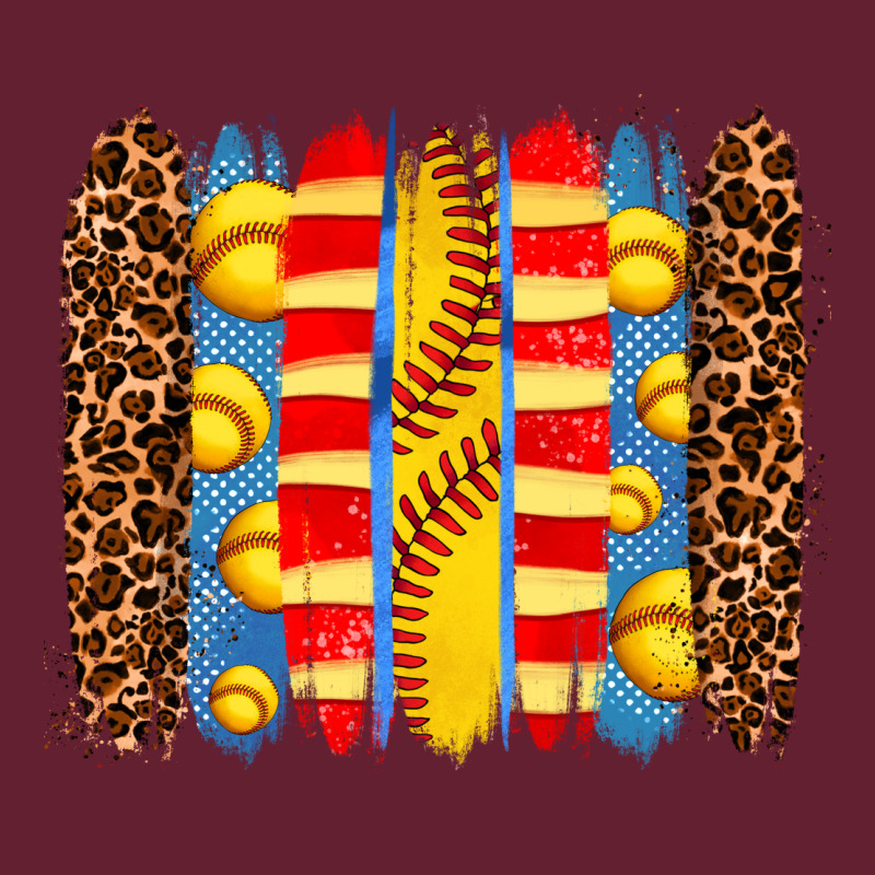 Softball  Brushstrokes Classic Tee by AdoDesignShop | Teevron