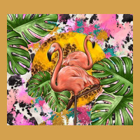 Flamingo With Leopard Urban Hoodie | Teevron