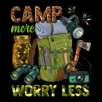 Camp More Worry Less Premium Tee | Teevron