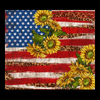American Flag Sunflowers With Leopard Urban Hoodie | Teevron