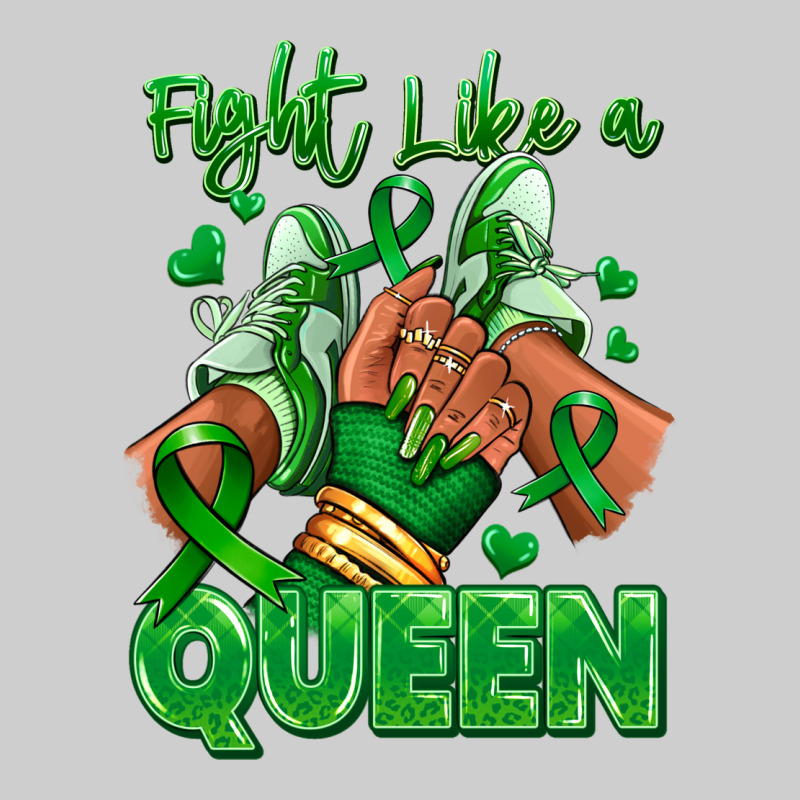 Green Ribbon Liver Cancer Afro Girl Sneakers Premium Tee by RanaPortraitStore | Teevron