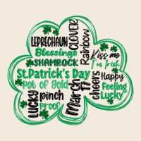 St Patricks Day Shamrock Typography Zipper Hoodie | Teevron