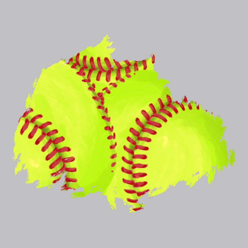 Softball Patch Long Sleeve Tee by AdoDesignShop | Teevron