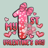 My First Valentines Day Zipper Hoodie | Teevron