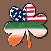 St Patricks Day Shamrock American Flag Zipper Hoodie | Teevron